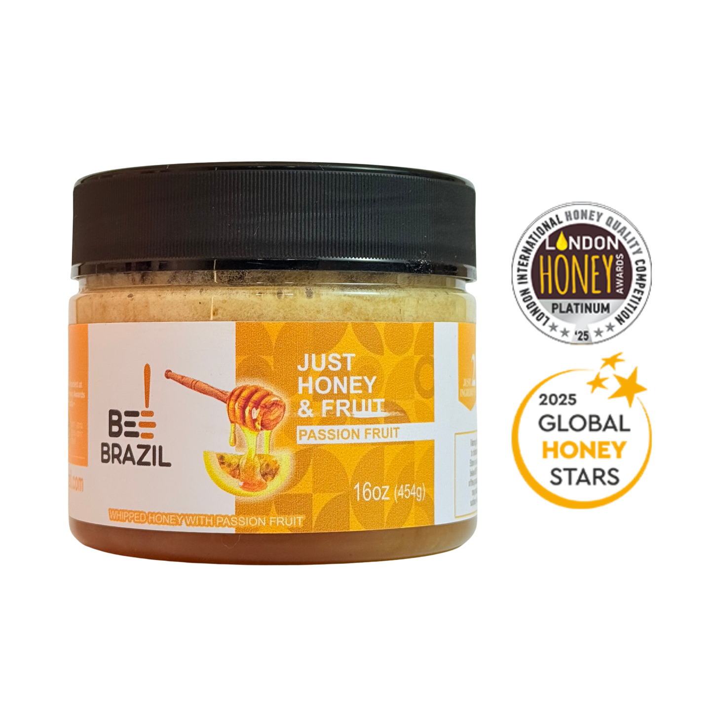 Honey+Fruits Mel com Maracujá 250g