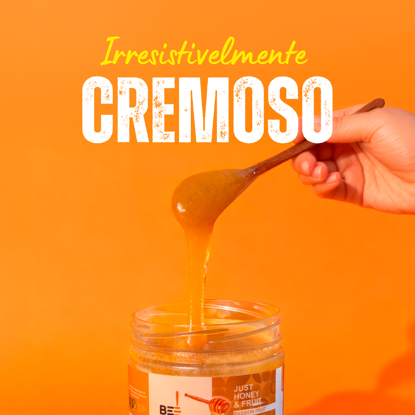 Honey+Fruits Mel com Maracujá 250g