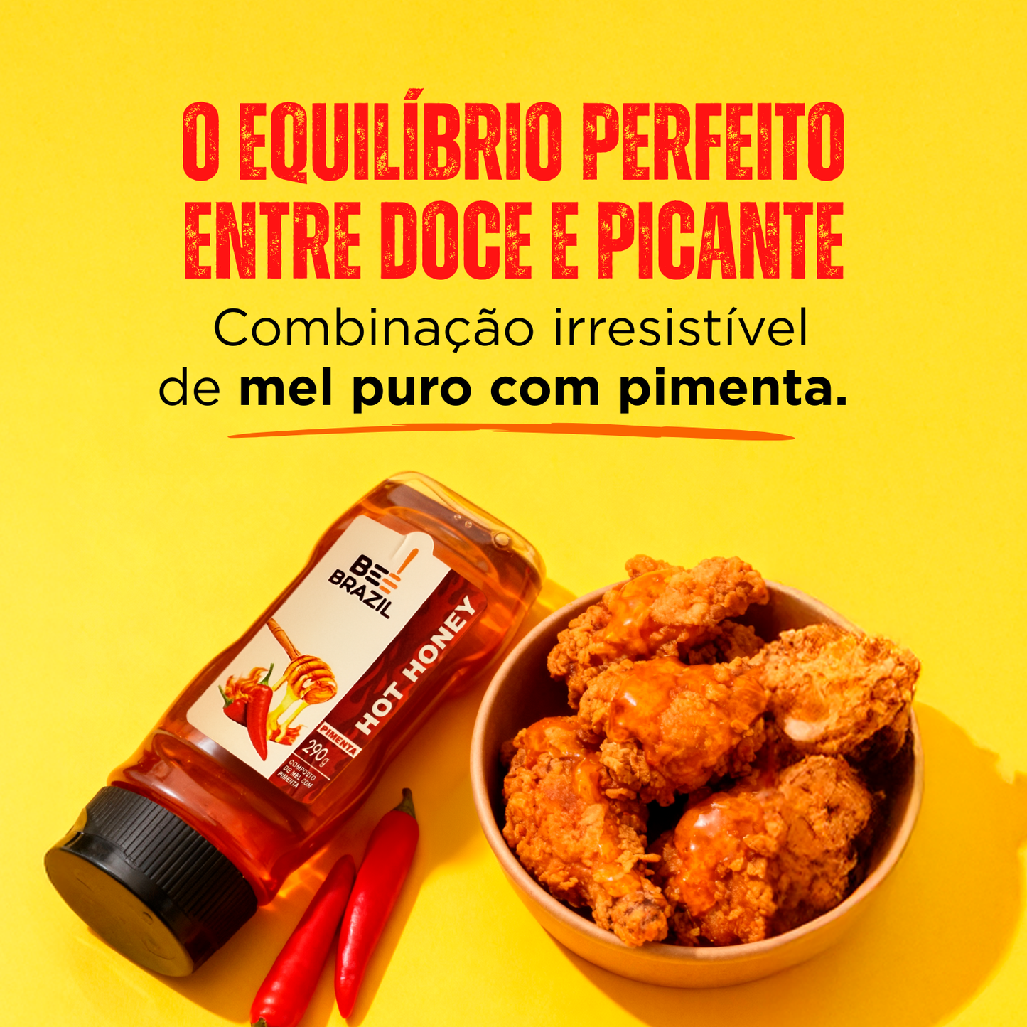 Hot Honey - Mel e Pimenta 290g