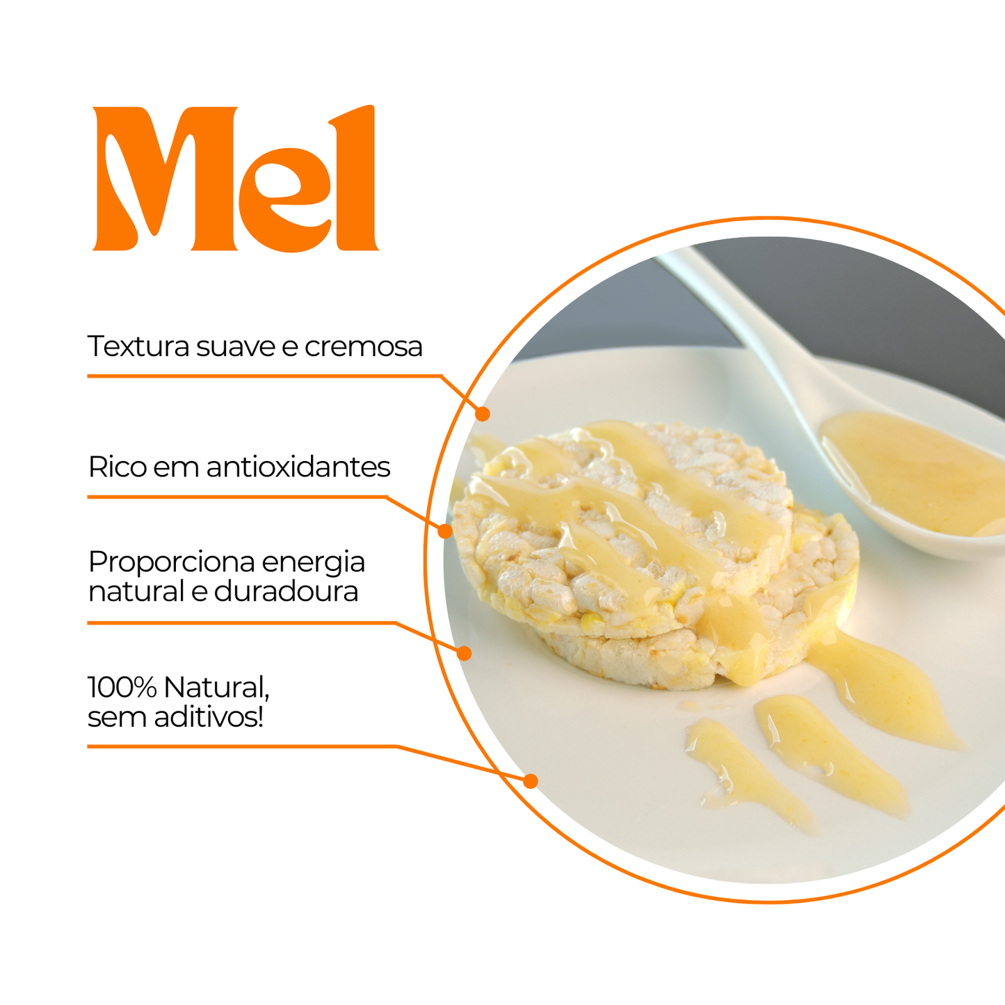 Mel com Abacaxi 250g