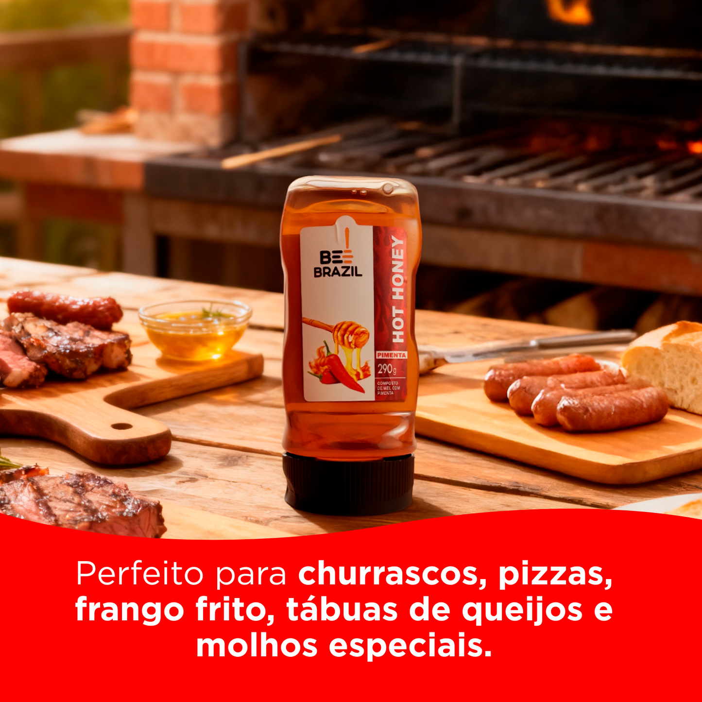 Hot Honey - Mel e Pimenta 290g
