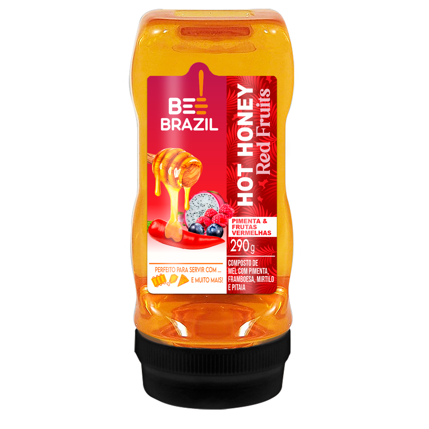 Hot Honey - Frutas Vermelhas 290g